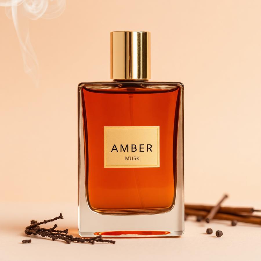 عطر عنبر ومسك من هاشم للطيب
